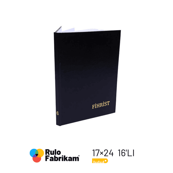 Ticari Fihrist 17x24 16 Yp