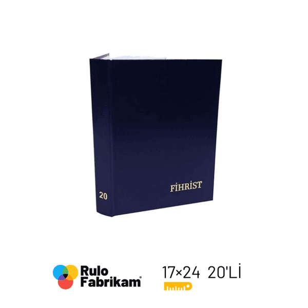 Ticari Fihrist 17x24 20 Yp