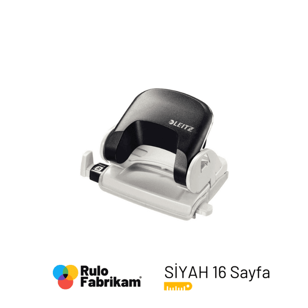 Leitz Delgeç 16 Sayfa Kapasiteli Siyah