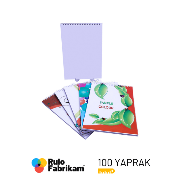 A4 Spiralli Bloknot 100 Yp Düz