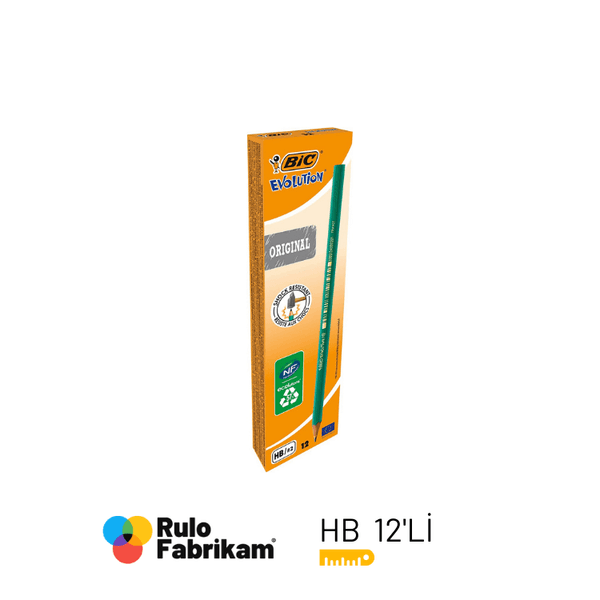 Bic Evolutıon 650 Hb Kurşun Kalem 12'Li Kutu
