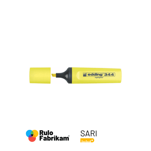 Edding Fosforlu Kalem Sarı Edd-344