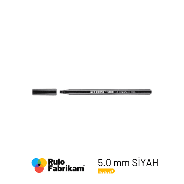 Edding Kaligrafi Kalemi 5 Mm Siyah