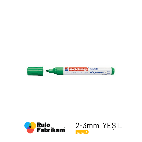 Edding T-Shirt Kalemi Yeşil E-4500