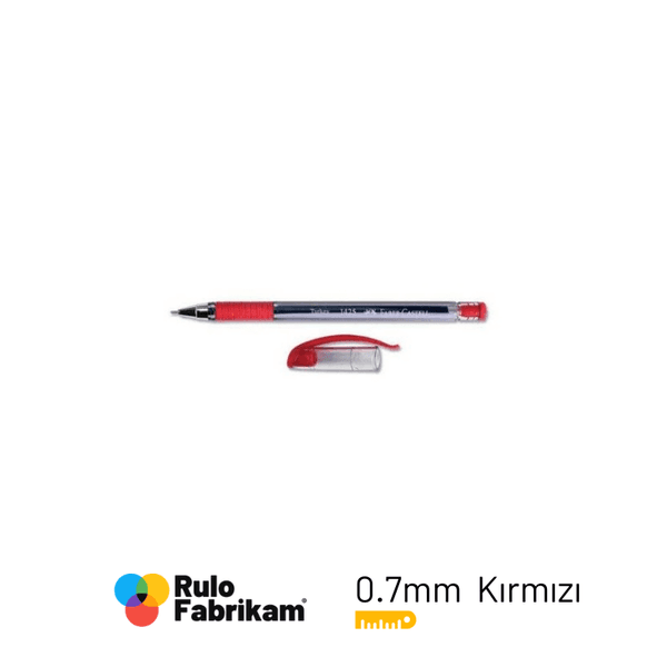 Faber 1425 İğne Uç Tükenmez Kalem Kırmızı