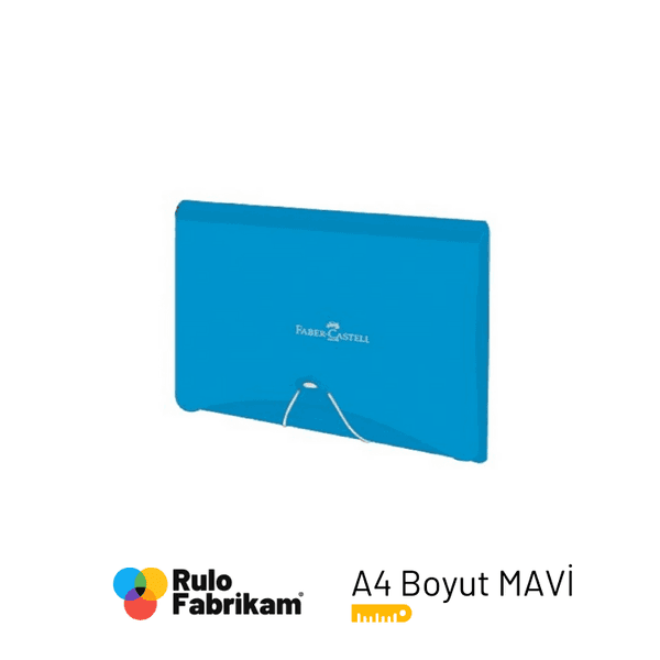 Faber Neon Evrak Dosyası Mavi