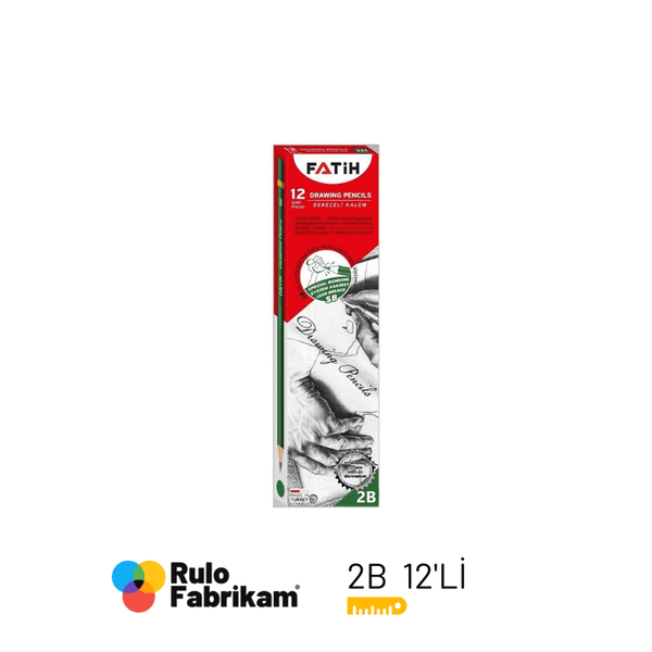 Fatih Dereceli Kalem 2B 12'Li
