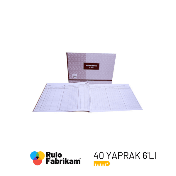 İmalat Defteri A4 ebadındaki karton kapaklı defterin kapalı duruşu