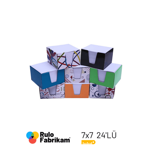 Küp Kağıdı 7x7 1 Hamur Kutulu 24Lü