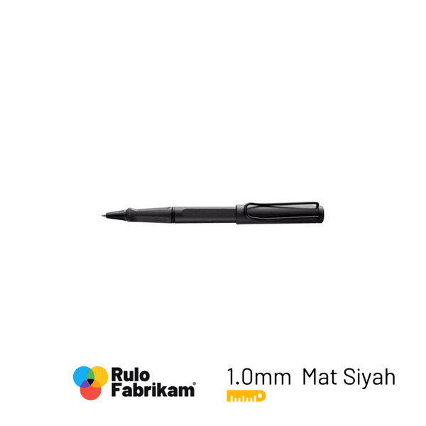 Lamy Safari Roller Kalem Metal Klips Mat Siyah