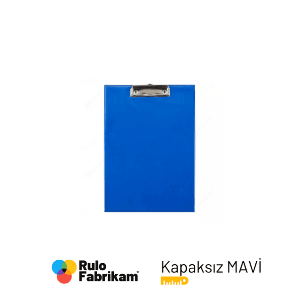 Önder Wole A4 PVC Kapaksız Sekreterlik Mavi, nikel mekanizmalı kapaksız mavi PVC sekreterlik, önden
