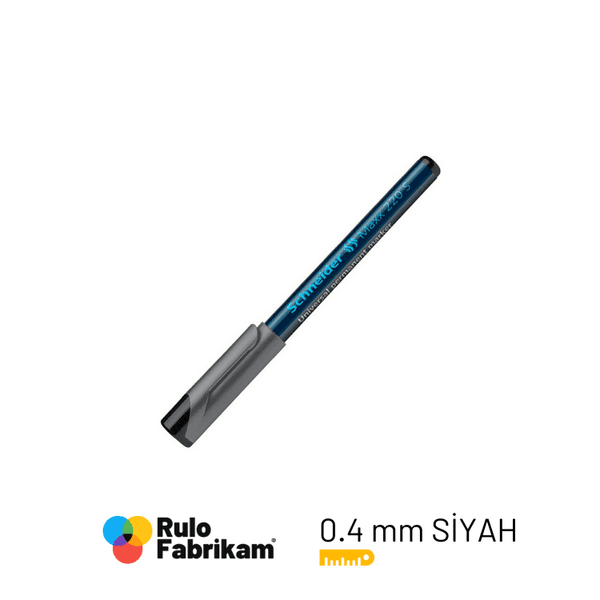 Schneıder Maxx 220 S Asetat Kalemi 0,4 Mm Siyah