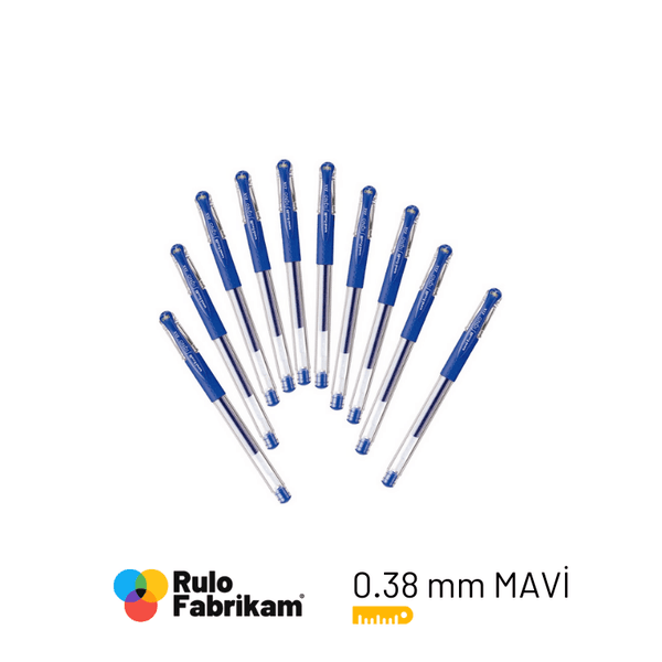 Uniball Signo Needle 0.38 İğne Uçlu Jel Kalem Mavi