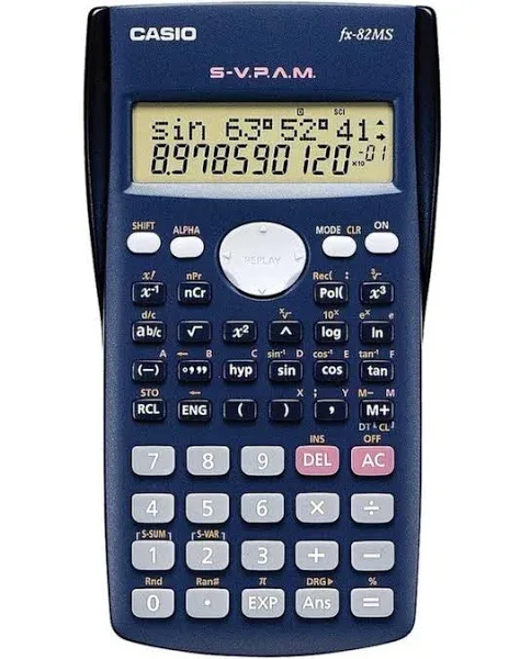 Casio FX-82MS Hesap Makinesi