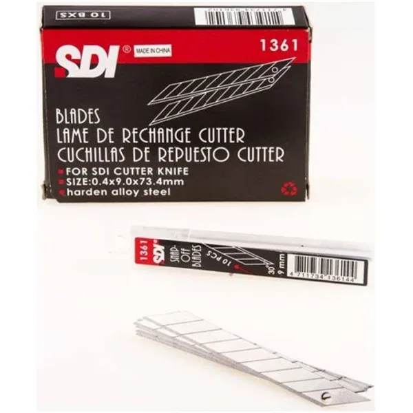 SDI maket bıçağı otuz derece eğimli dar yedek ağız görünümü, ürün görünümü