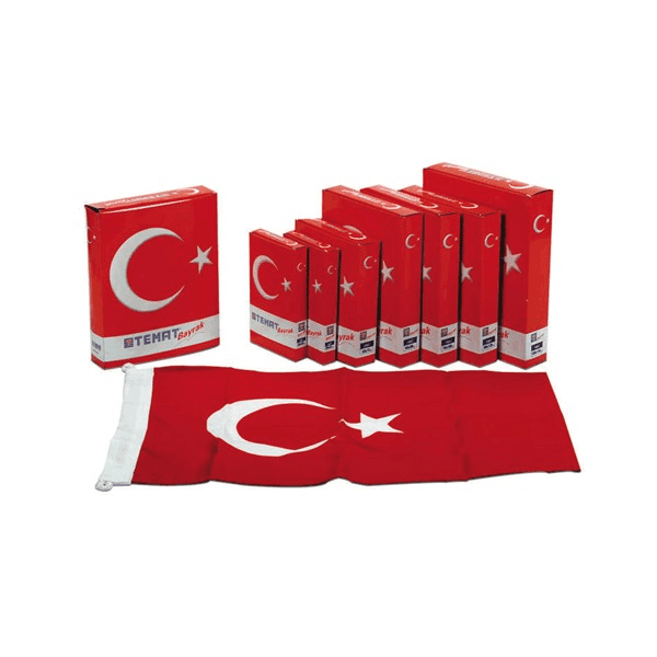 Türk Bayrağı 50x75 cm iç mekân kullanımına uygun bayrak, ürün görünümü