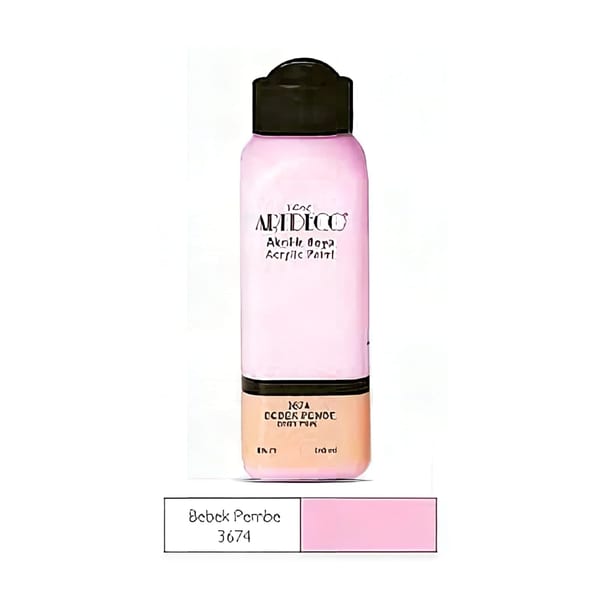 Artdeco Akrilik Boya Bebek Pembe 140ml 3674