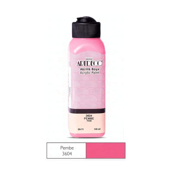 Artdeco Akrilik Boya Pembe 140ml 3604