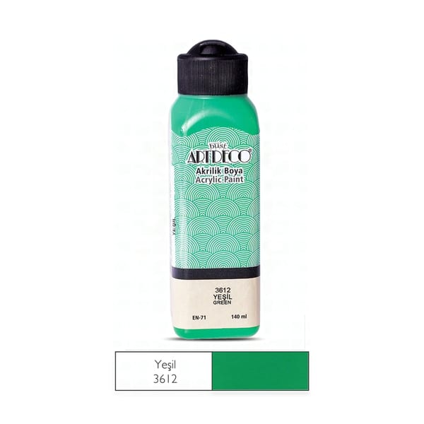 Artdeco Akrilik Boya Yeşil 140 ml