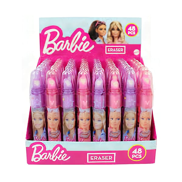 Barbie B-8812 roket biçimli figürlü silgi görünümü, ürün görünümü