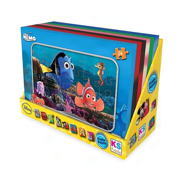 Disney Display Frame çerçeveli yapboz seti ve çerçevesi görünümü