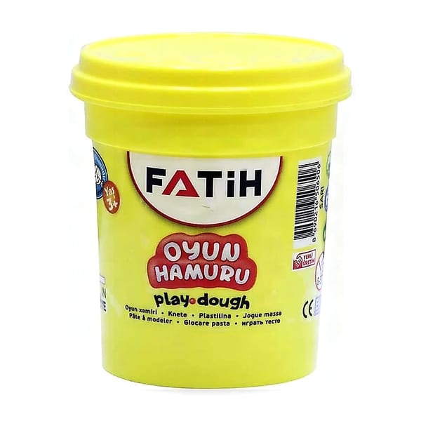 Fatih Oyun Hamuru Tek Renk Sarı 100 gr