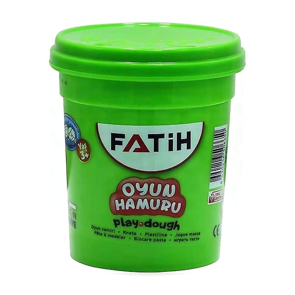 Fatih Oyun Hamuru Tek Renk Yesil 100 gr
