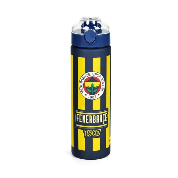 Fenerbahçe Çelik Matara takım tasarımlı çelik gövdeli su matarası
