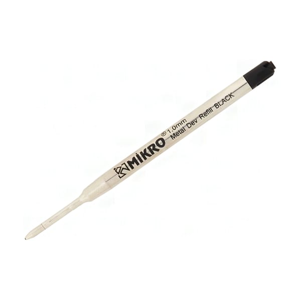 Mikro Metal Parker Refil Yedek Mavi, standart ölçüde tükenmez kalem yedeği