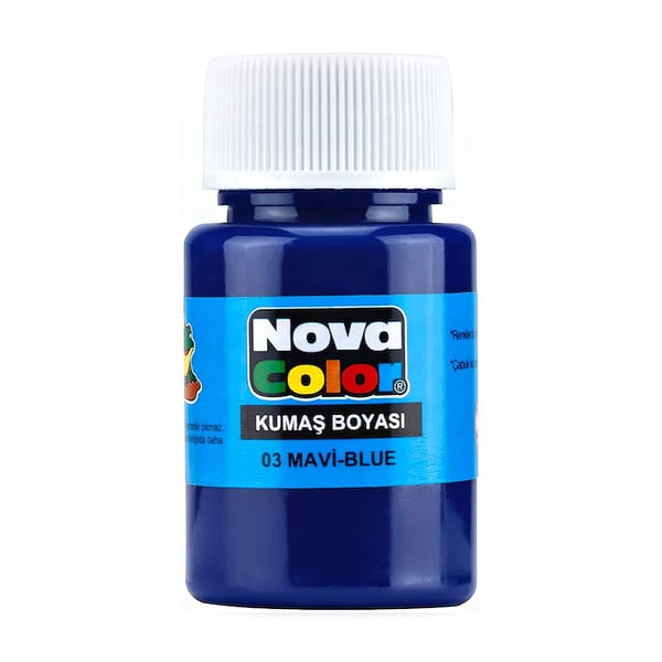 N.color Kumas Boyasi Mavi Sise