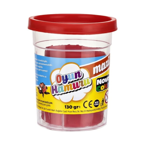 N.color Oyun Hamuru Kırmızı 100 gr