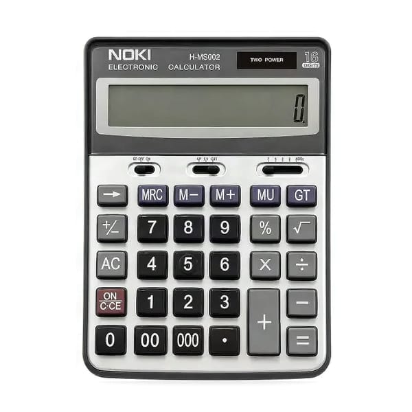 Noki Hesap Makinesi H-MS002 masaüstü gövde ve tuş takımı görünümü