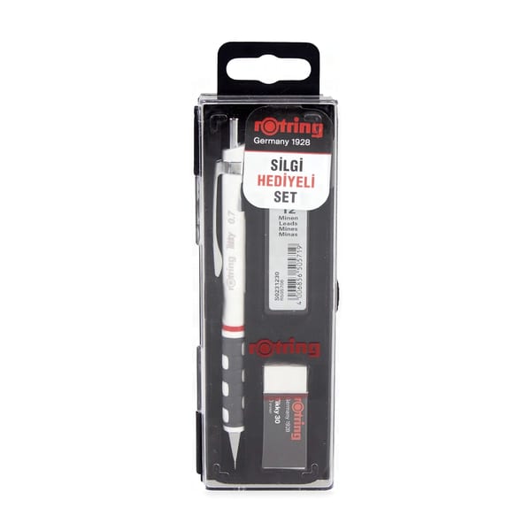 Rotring Tikky Versatil Kalem Seti 0.7 mm Beyaz