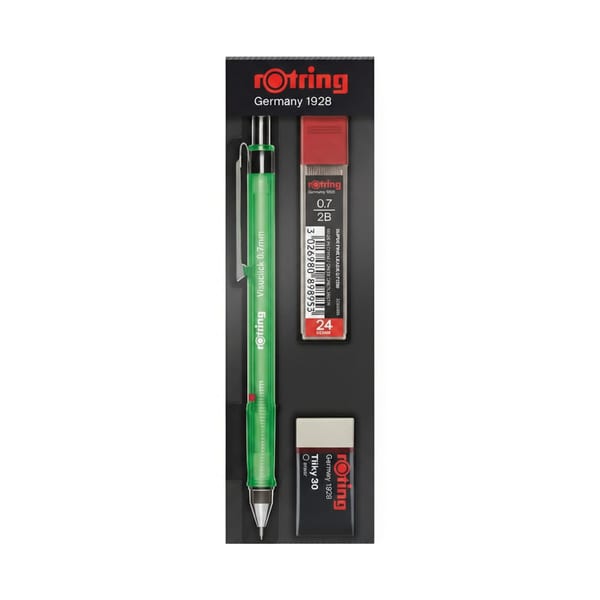 Rotring Visuclick min ve silgi yedeği 0.7 mm ambalaj görünümü