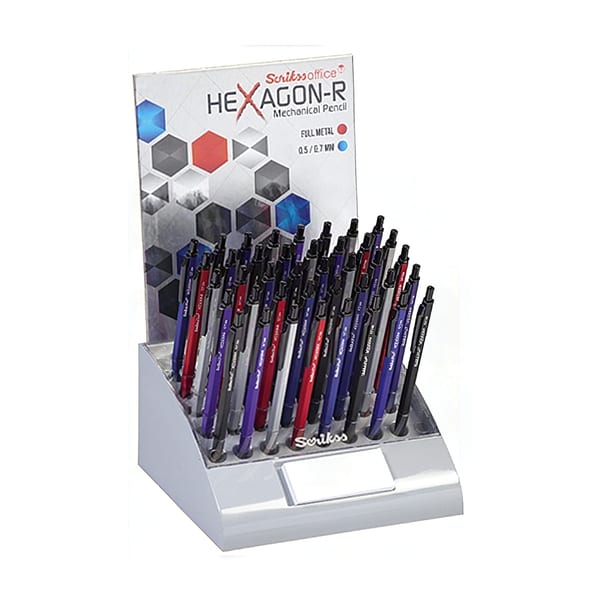 Scrikss Hexagon-R versatil kalem altıgen gövde görünümü, ürün görünümü
