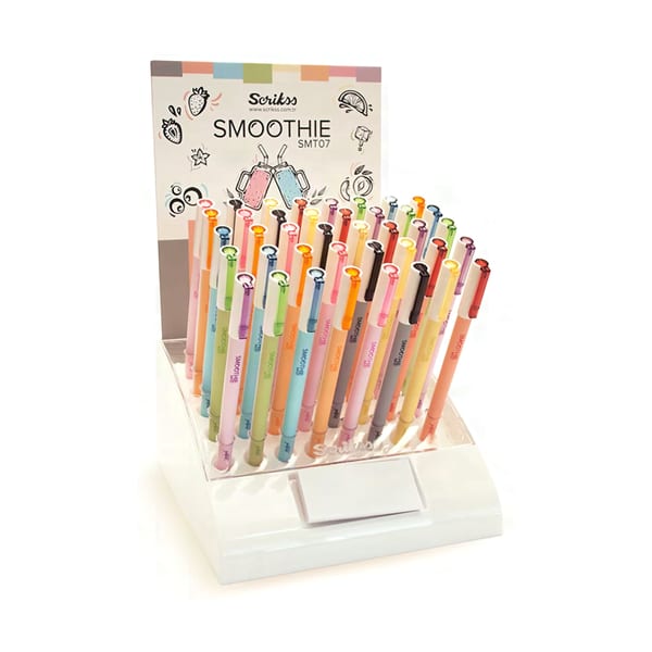Scrikss Jel Kalem Smoothie serisi toplu paket görünümü, ürün görünümü