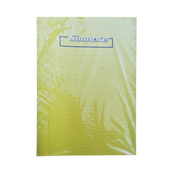 Sim Simnote A4 altmış yapraklı çizgisiz dikişli defter duruşu