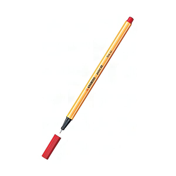 Stabilo Point 88/50 - Koyu Kırmızı