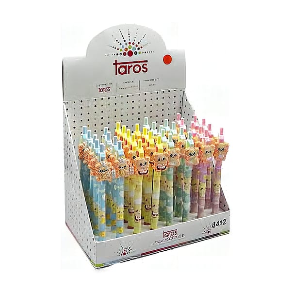 Taros Unick Color figürlü versatil kalemin gövde bütün hâlde duruşu