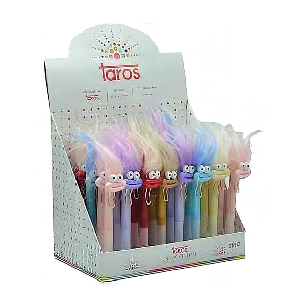 Taros Unick Color iki milimetre uçlu kalemin bütün hâlde duruşu