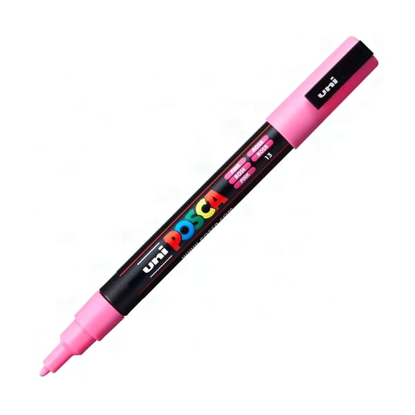 Uniball Posca Poster Markörü 0.9-1.3 Açık Pembe