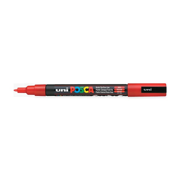 Uniball Posca Poster Markörü 0.9-1.3 Kırmızı