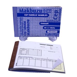 CEP TAHSİLAT MAKBUZU OTOKOPİLİ 50x2 12'Lİ