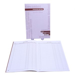Envanter Defteri 40 yaprak Numaralı 1-2-3