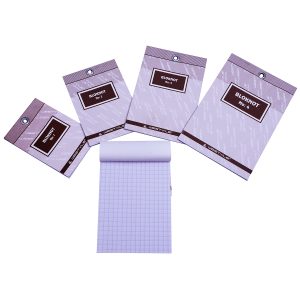 Not Defteri Kapsüllü Kareli 92 x 62 mm