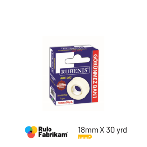 Rubenis 18mmx30mt Görünmez Bant